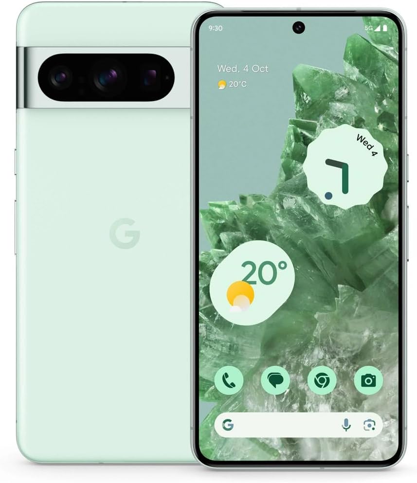 Google Pixel 8 Pro Mint 50MP, 48MP, 48MP Triple Rear Camera 10MP Front Camera Mobile Phone Under Rs 80,000