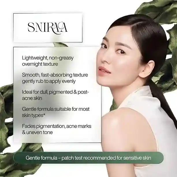 SNIRAA Cream’s Secret to Brighter Skin While You Sleep
